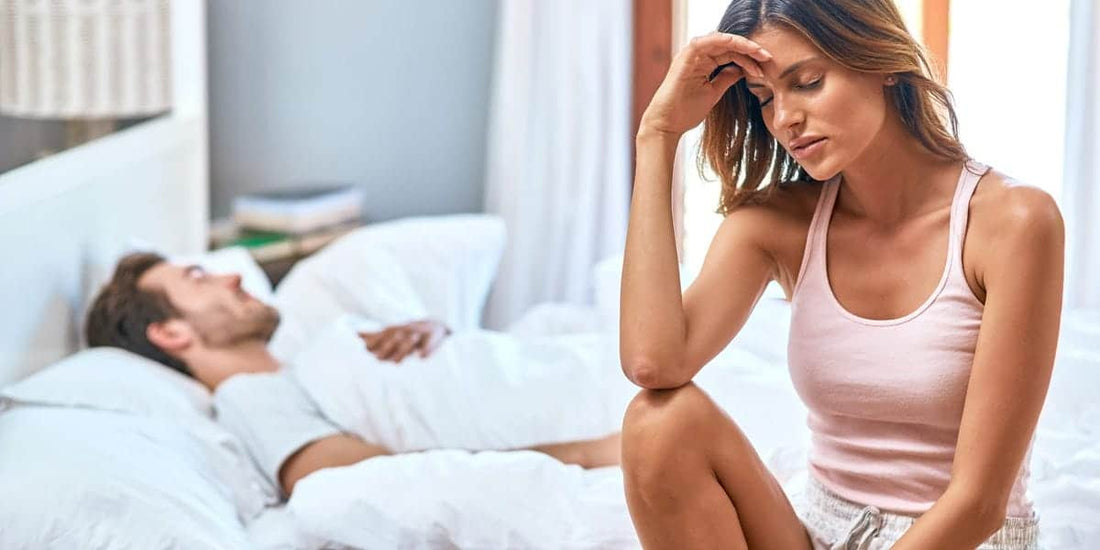 What causes a woman to bleed after sex?