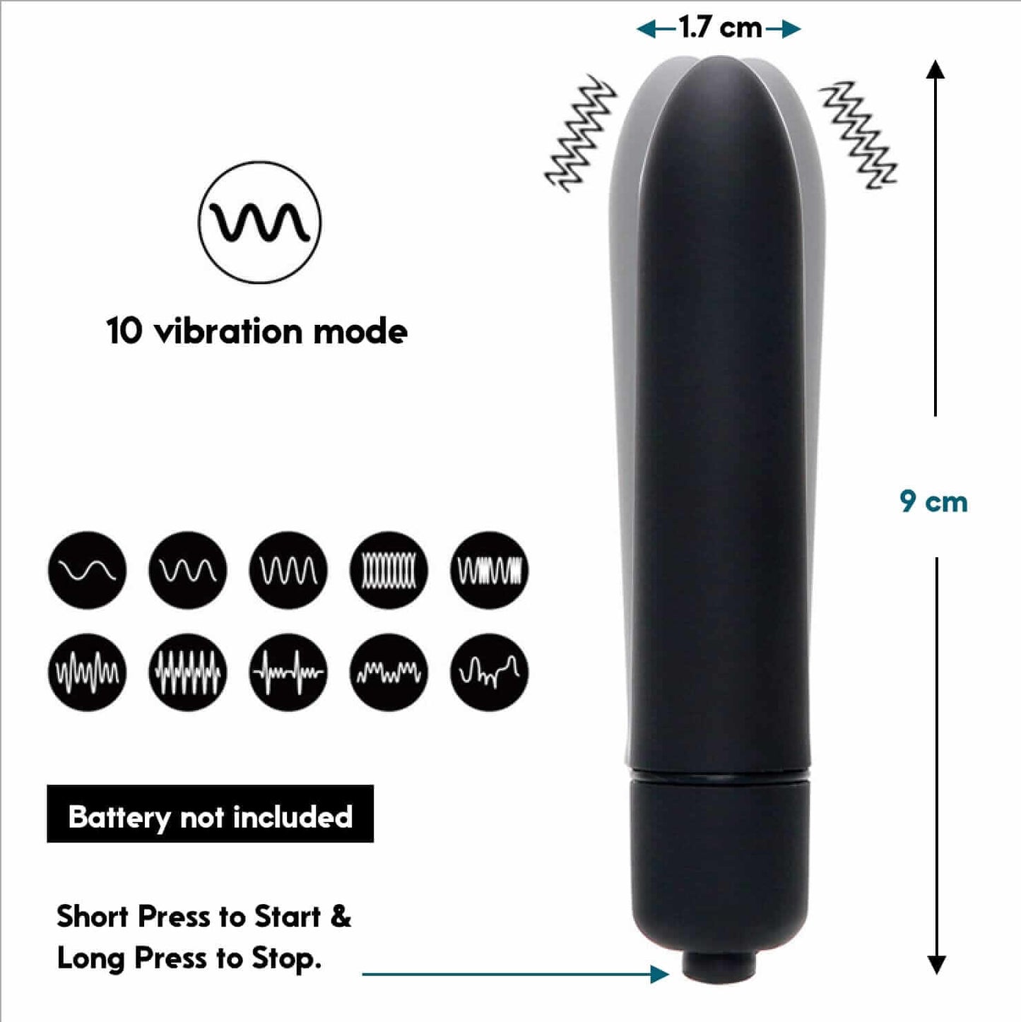 Lubex 100% Natural Long-Lasting Lubricant Gel (Water-Based) with Massager Lubex
