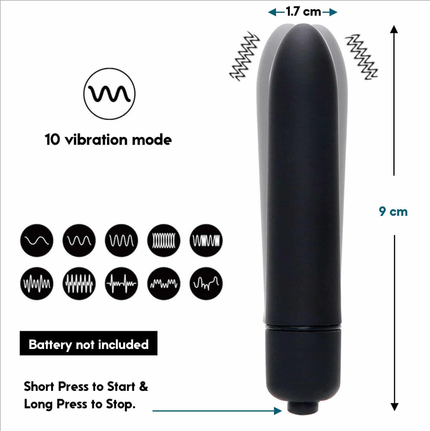 Lubex 100% Natural Long-Lasting Lubricant Gel (Water-Based) with Massager Lubex