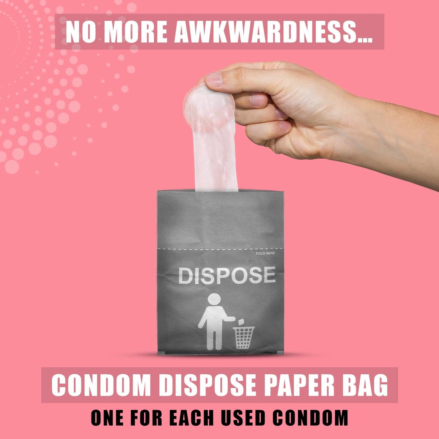 Lubex Natural Long Lasting Condom with Disposable bags - 36 Counts Condoms Lubex