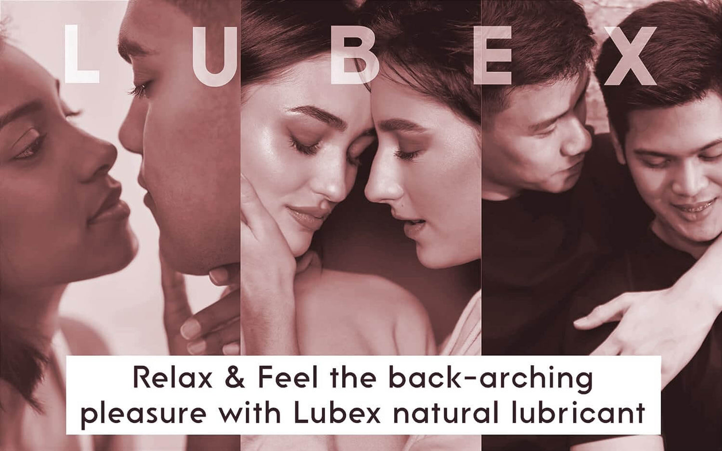 Lubex Lubricant - 100% Natural Long-Lasting Lubricant - Natural Chocolate Flavour