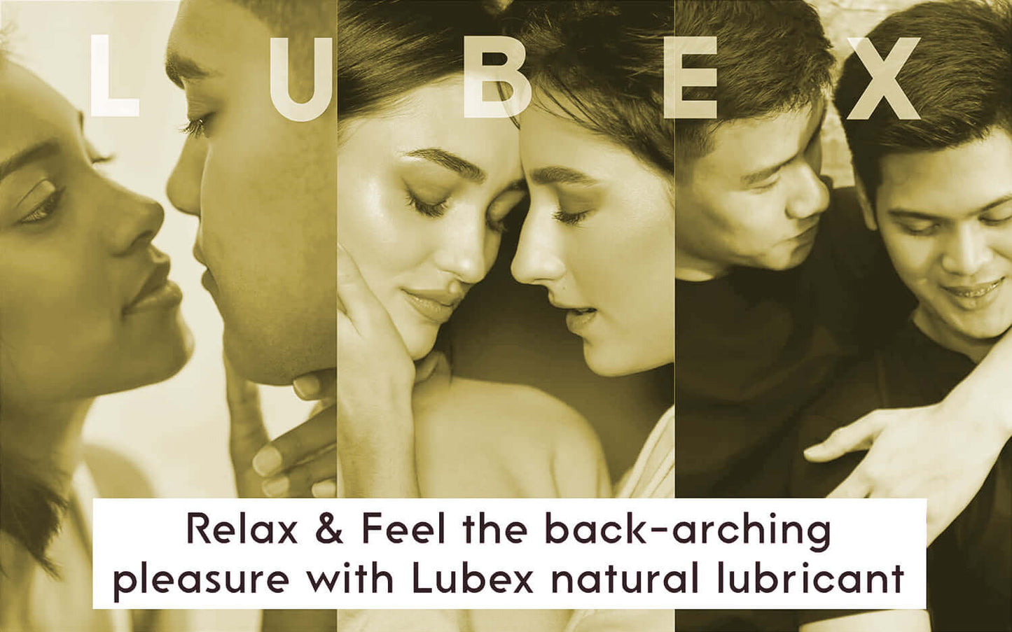 Lubex Lubricant - 100% Natural Long-Lasting Lubricant - Natural Ylang Ylang Flavour