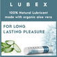 Lubex 100% Natural Long-Lasting Lubricant Gel (Water-Based) Pack of 2 Lubex 