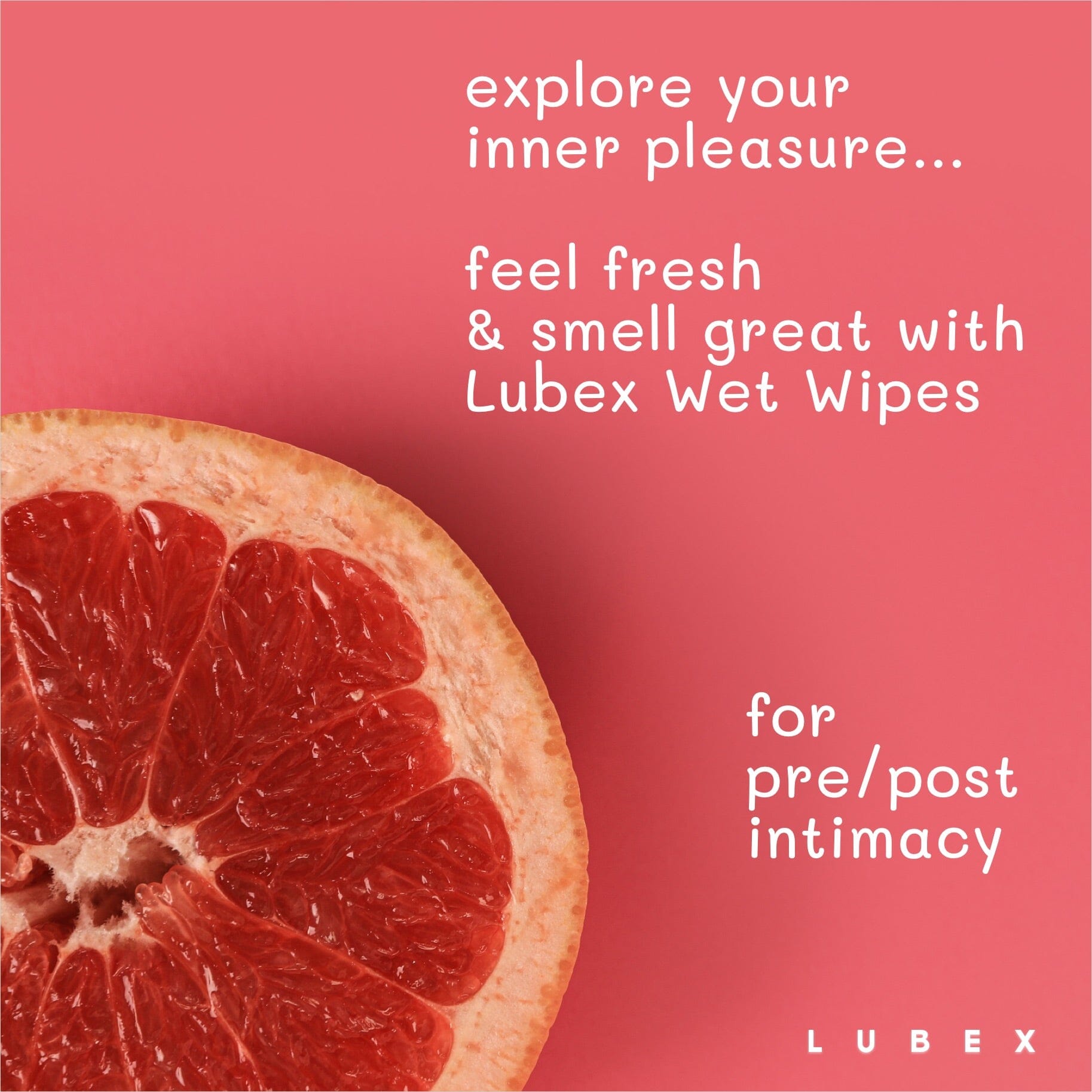 Lubex Safe Feminine cleansing wipes Pre/Post intimacy cleaning Wipes Lubex 