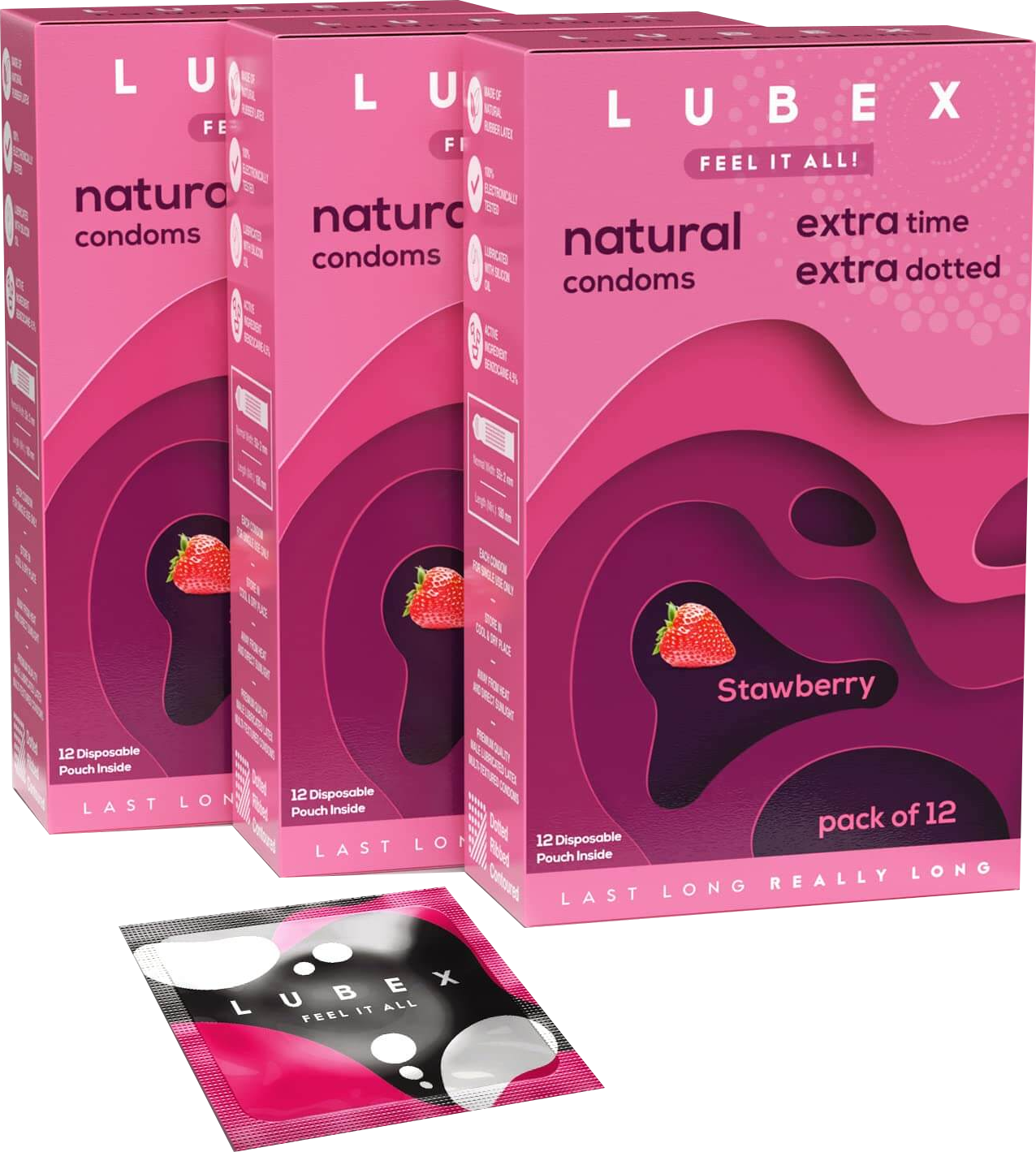 Strawberry Condoms

 · 
36 condoms · 3 × 12