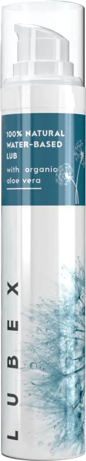 Lubex Natural Vanilla: one 50 ml pump bottle, original printed labels.